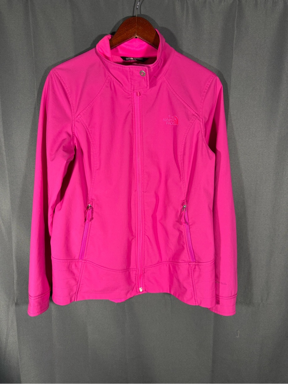 The North Face Women's Parka Jacket Long zip Magenta Size L